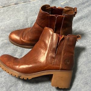 Timberland rubber sole elastic side chukka boots 10